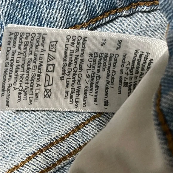 Madewell The Curvy Perfect Vintage Wide-Leg Crop Jean | Size 33 Petite - Picture 6 of 9